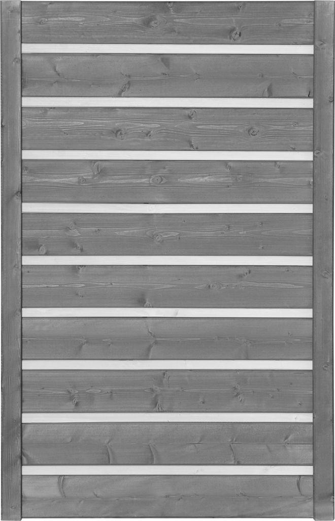 BM Serie TYP 224 Stufenelement, 90 x 135cm, Fichte Hellgrau/Cremeweiß