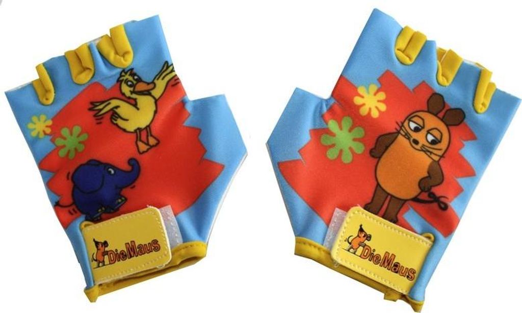 Bike Fashion Kinder-Fahrradhandschuhe „Die Maus“ (Größe 4 & Produktbild 