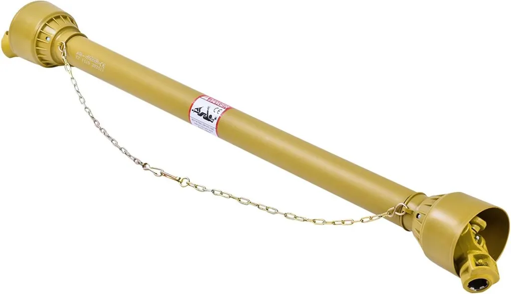 Arbre d'entraînement PTO 6 cannelures - Raccord 3,49 cm haute qualité