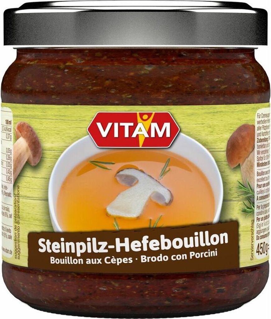 Vitam Steinpilz-Hefebrühe - 450g