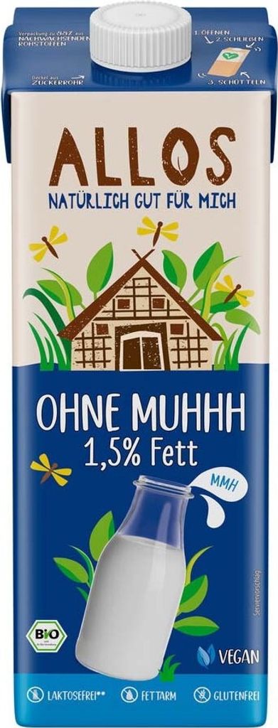 Allos 421000619, Kokosové mléko, 1000 ml, Itálie, 25 kcal, Obrázek produktu 