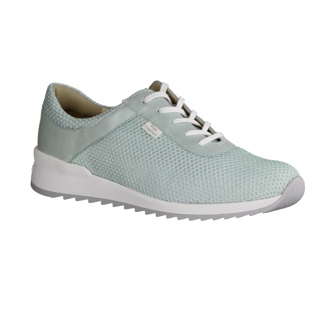 Finn Comfort Cerritos, Damen-Schnürschuh, Leder/Textil, Produktbild 
