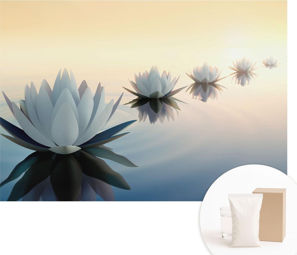 Fototapete - Wandbilder für Wohnzimmer - 312x219 cm - Dekorative Wandfolie - Modernes Design für Wanddekoration - Tapeten für Innenräume - Ein ...