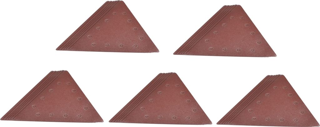 Matrix Profi Schleifpapier Schleifscheibe 50 Stück mit Klett für Trockenbauschleifer Langhalsschleifer | auch passend für Matrix MDS 710 2in1