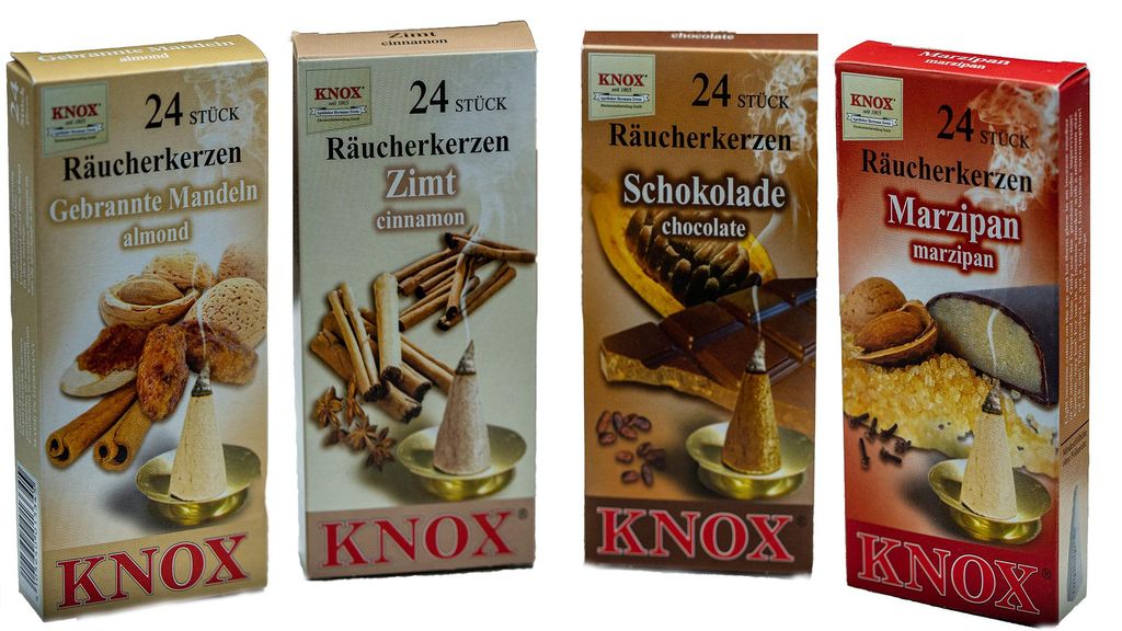KNOX - sada 4 kusů - jedle, kadidlo a myrha, vánoční vůně, Obrázek produktu 
