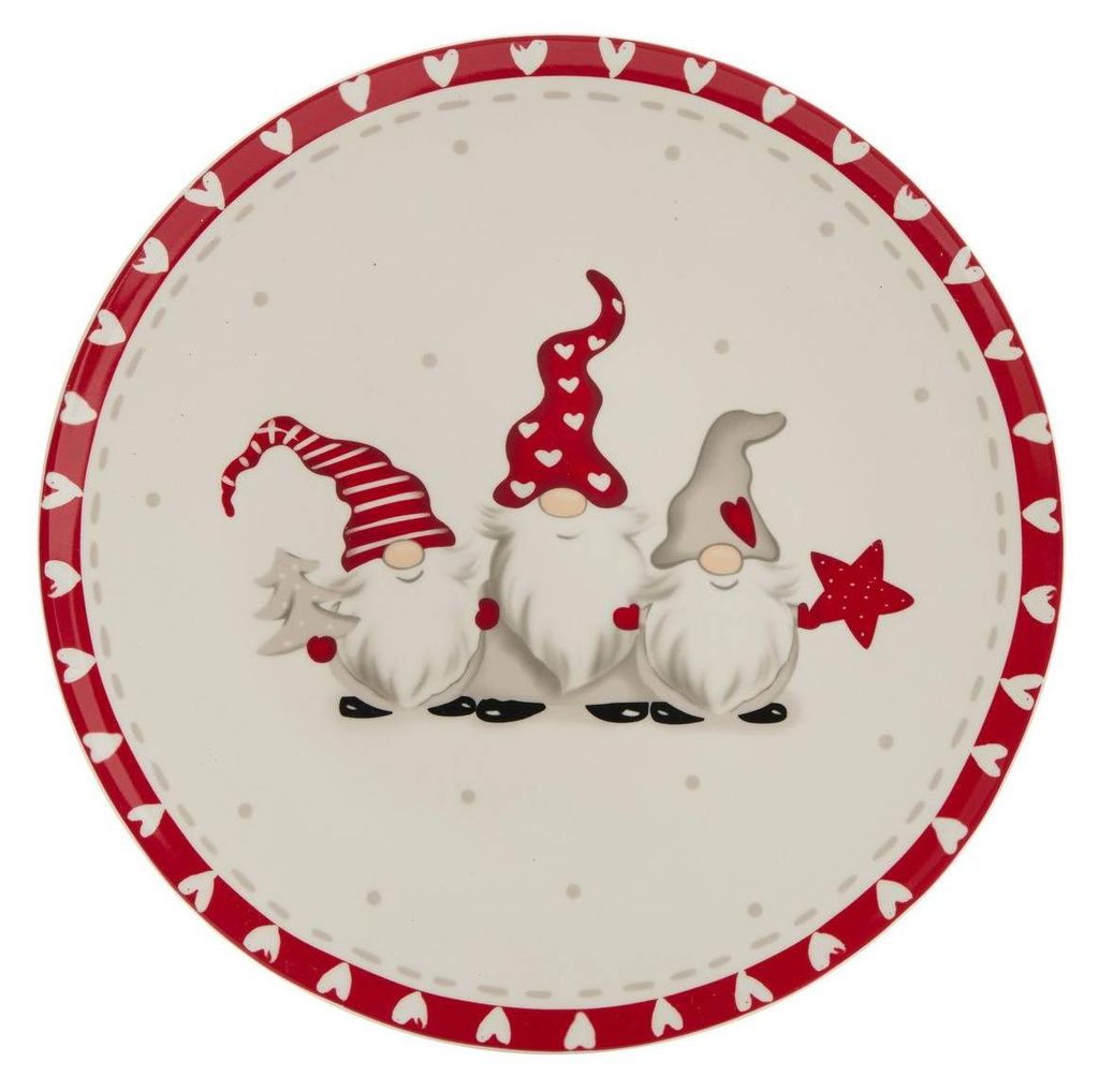 6er-Set flache Teller "Tova", Durchmesser 25 cm Produktbild 