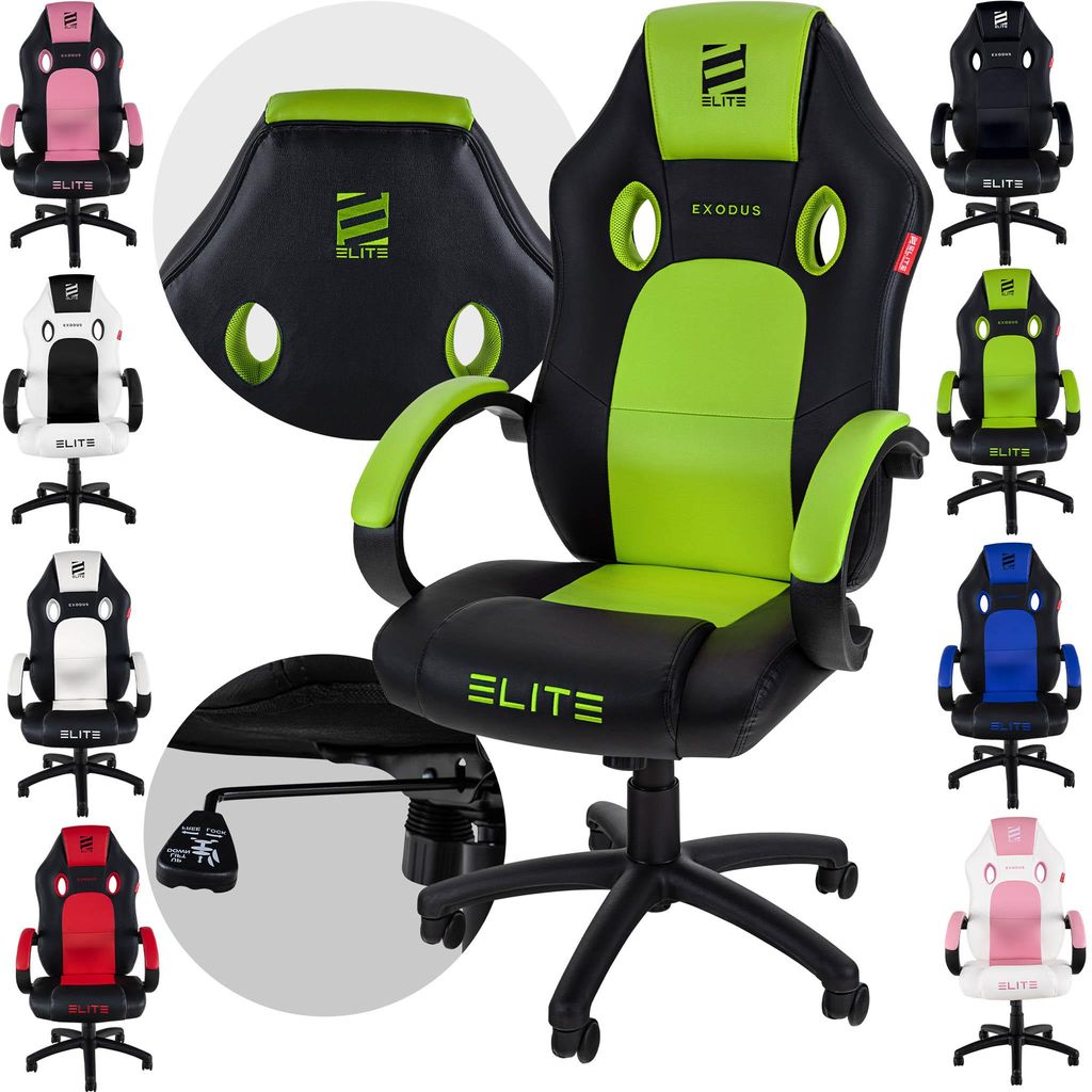 Elite Gaming Stuhl EXODUS | Bürostuhl Ergonomisch - Produktbild 