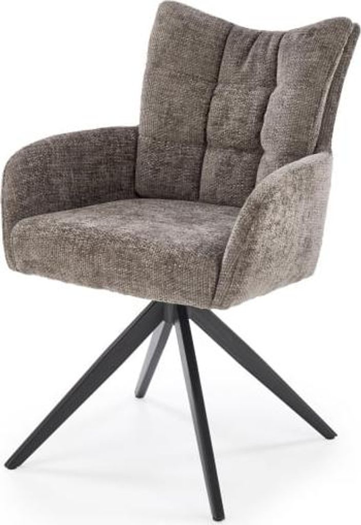 Halmar K540 židle šedá (1p=2szt)