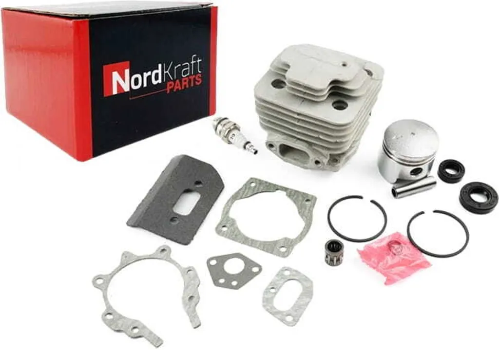Kit 44mm pour moteur serré : cylindre et piston de tondeuse à gazon