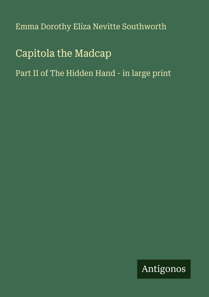 Capitola the Madcap