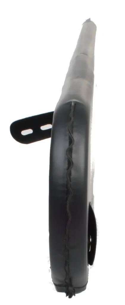 Protège chaîne VWP 68x22 cm en tissu noir mat pour vélo de ville 28"