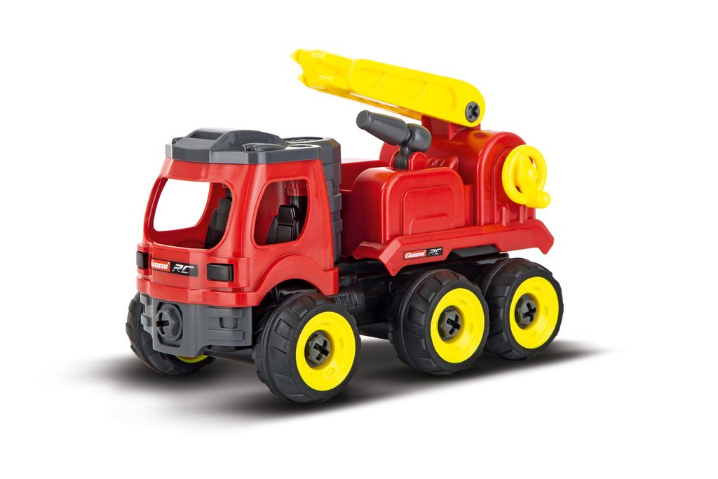 RC First Fire Engine (rot/gelb, 1:18) Produktbild 