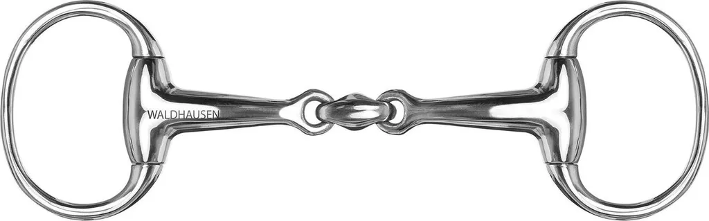Mors à double brisure massive 16 mm et 13,5 cm pour équitation confort