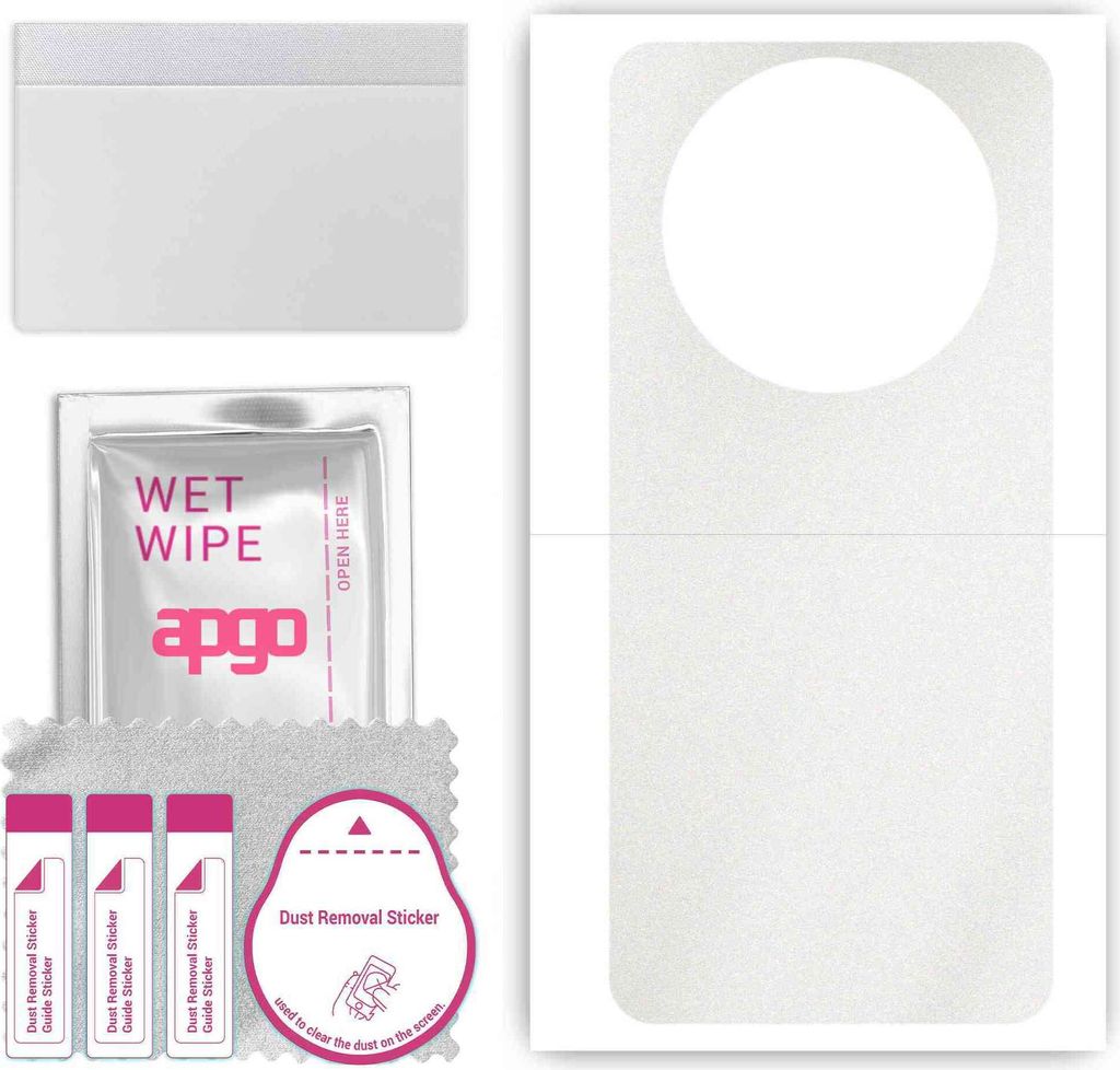 apgo Rückseite Schutzfolie, Skin, kompatibel mit Honor X40 GT, Hinten Displayschutzfolie aus Vinylfolie, kratzfest, einfache Montage - Matt Transp...