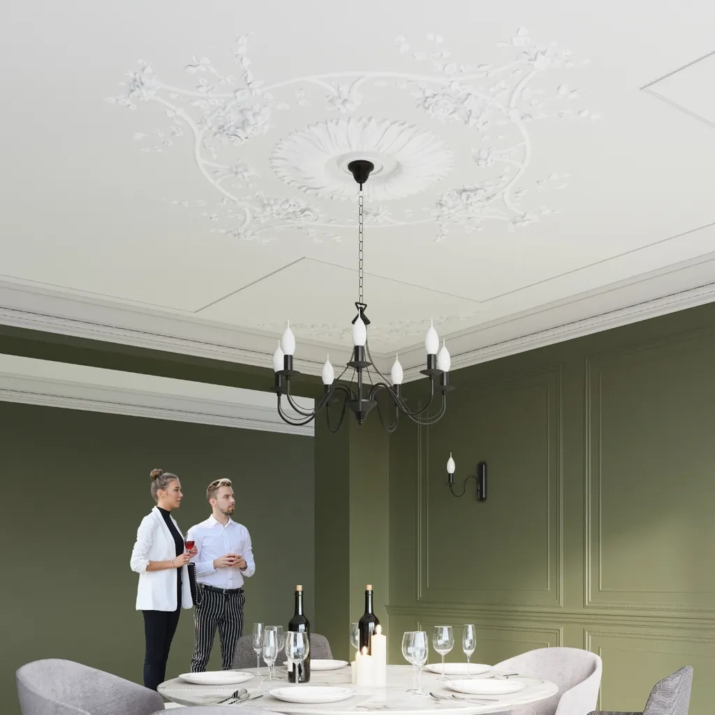 Applique KINKIET BERON 1 E14 Nero: Illuminazione Interni di Classe - 6