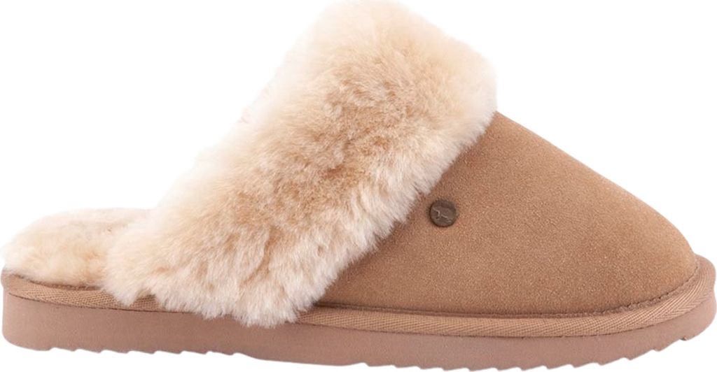 Warmbat Flurry Suede Camel - Damen Hausschuhe - FLS321026