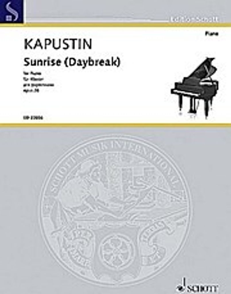 Sunrise (Daybreak) op.26 :für Klavier