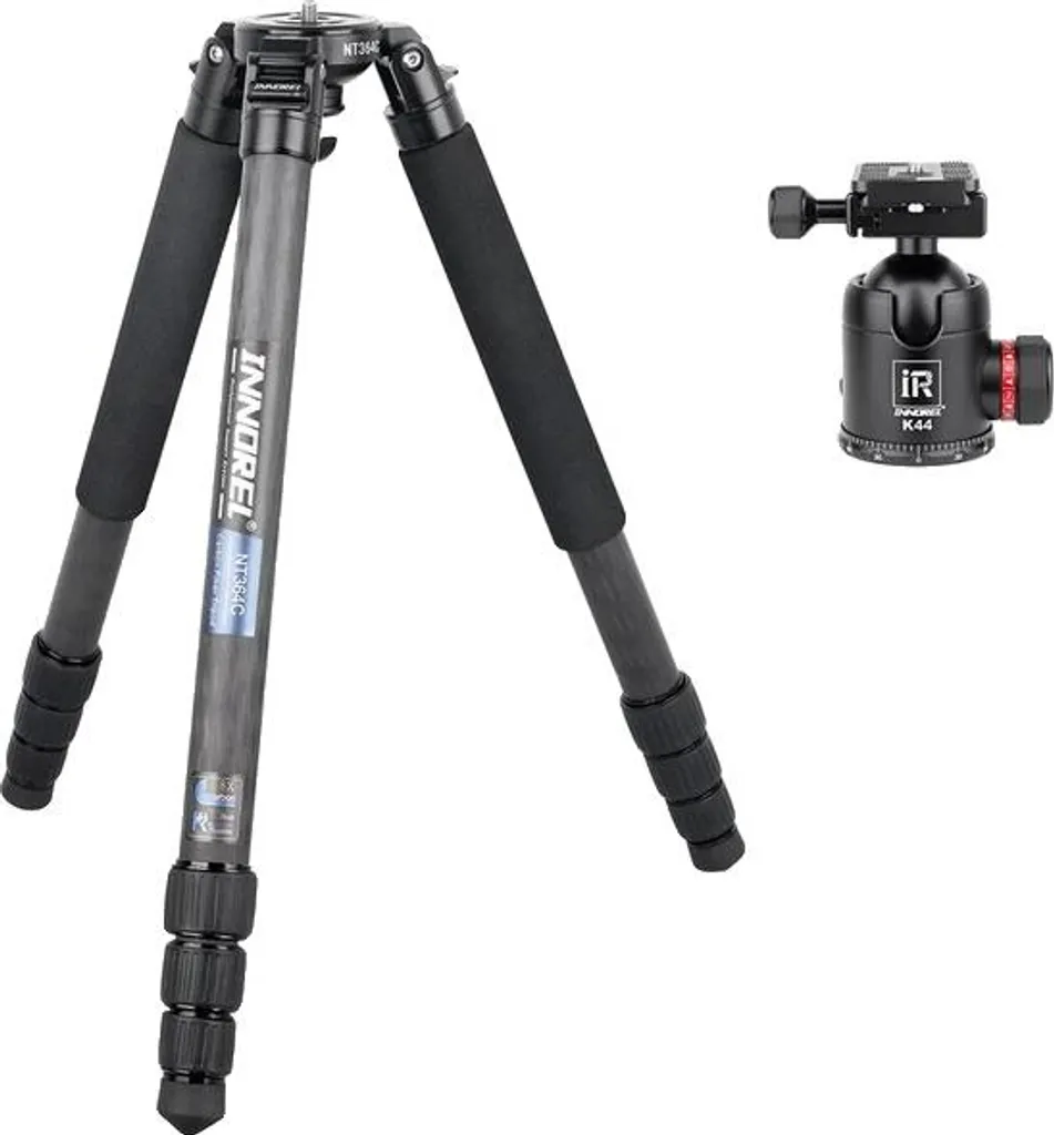 Trépied photo carbone pour paysage et animalier avec rotule K44 stable