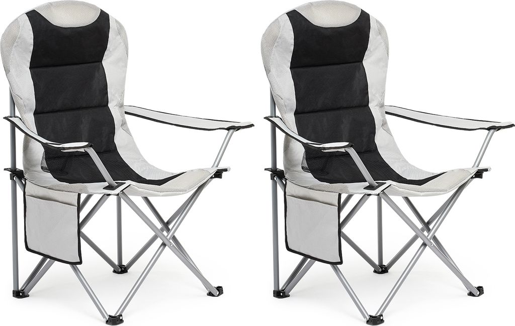 Mondeer Klappbarer Campingstuhl 2er Set mit Produktbild 