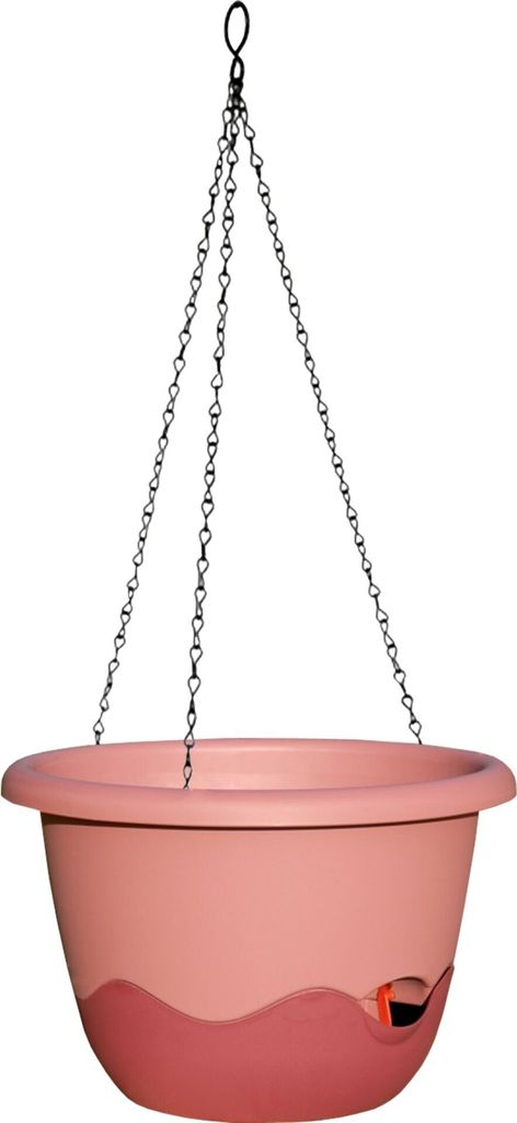 Vaso sospeso Plastia Mareta - rosa scuro + bordeaux 25 cm Immagine del prodotto 