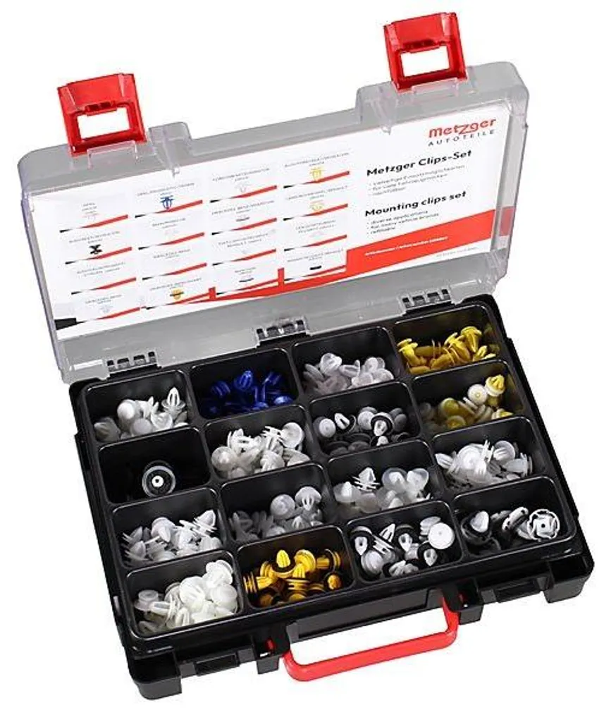 Solution Anti-Vibration : Clips de Fixation METZGER 2280099 en Plastique