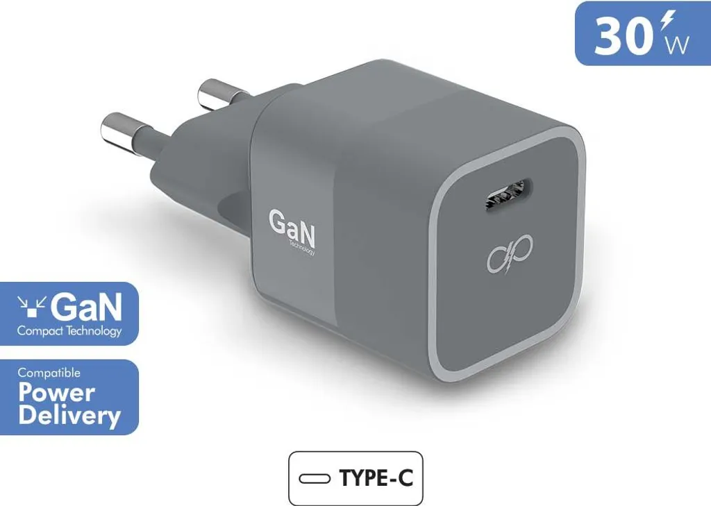 Chargeur Rapide USB C 30W Force Power pour Éviter la Surchauffe du Mobile