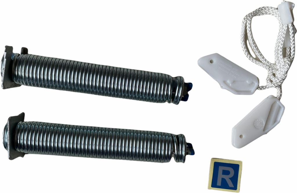 Reparatursatz Türscharnierfeder + Seilzug BLAU Produktbild 