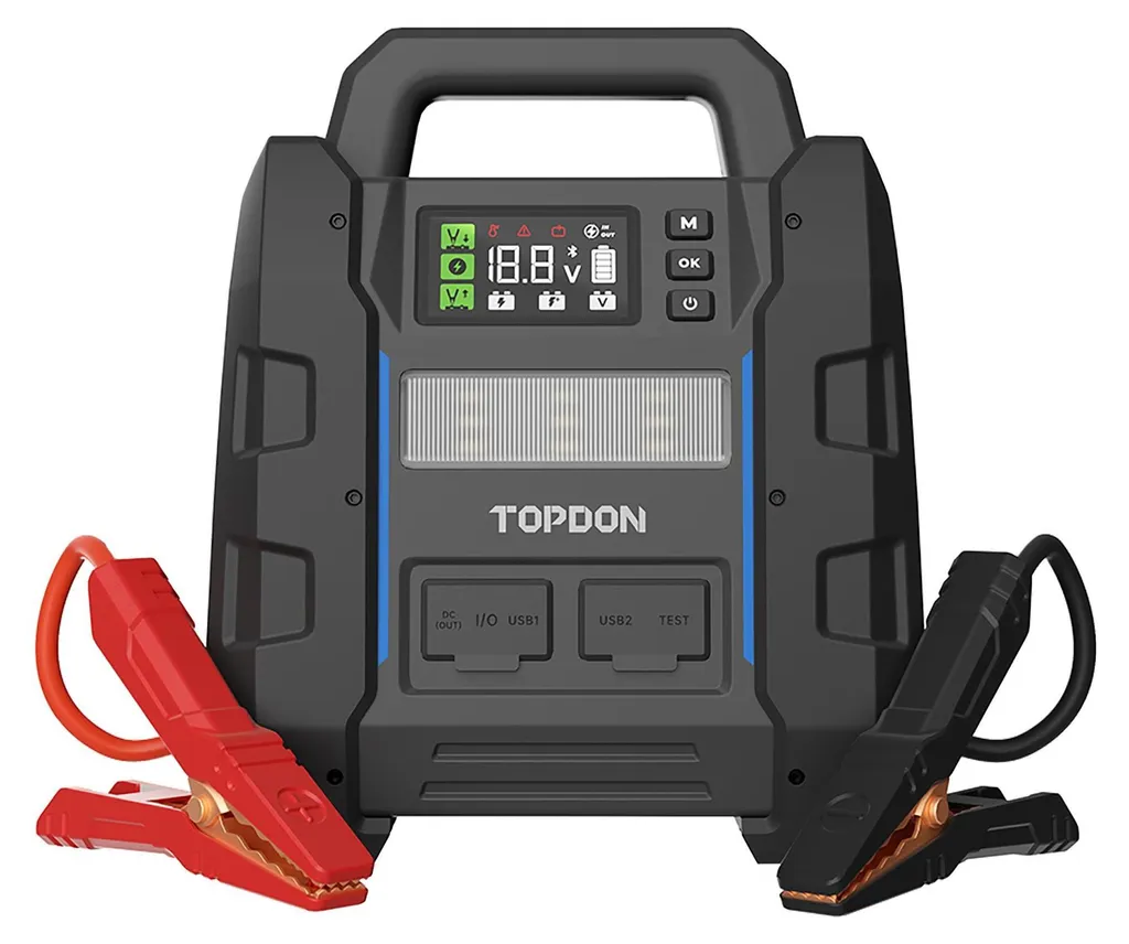 TOPDON V4500Plus : Testeur de Batterie de Voiture et Système de Démarrage