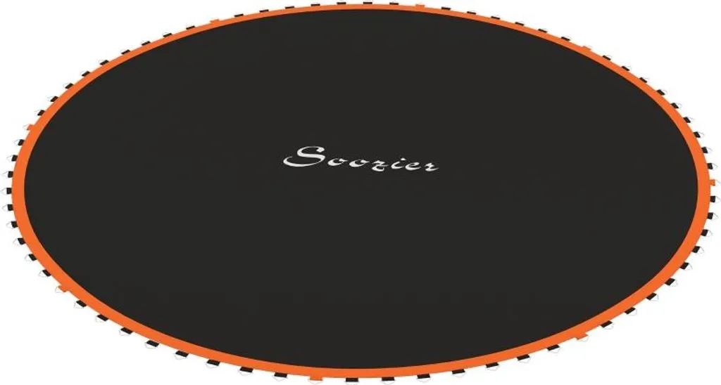 Toile de saut pour trampoline rond Fortuna Lai orange en polypropylène