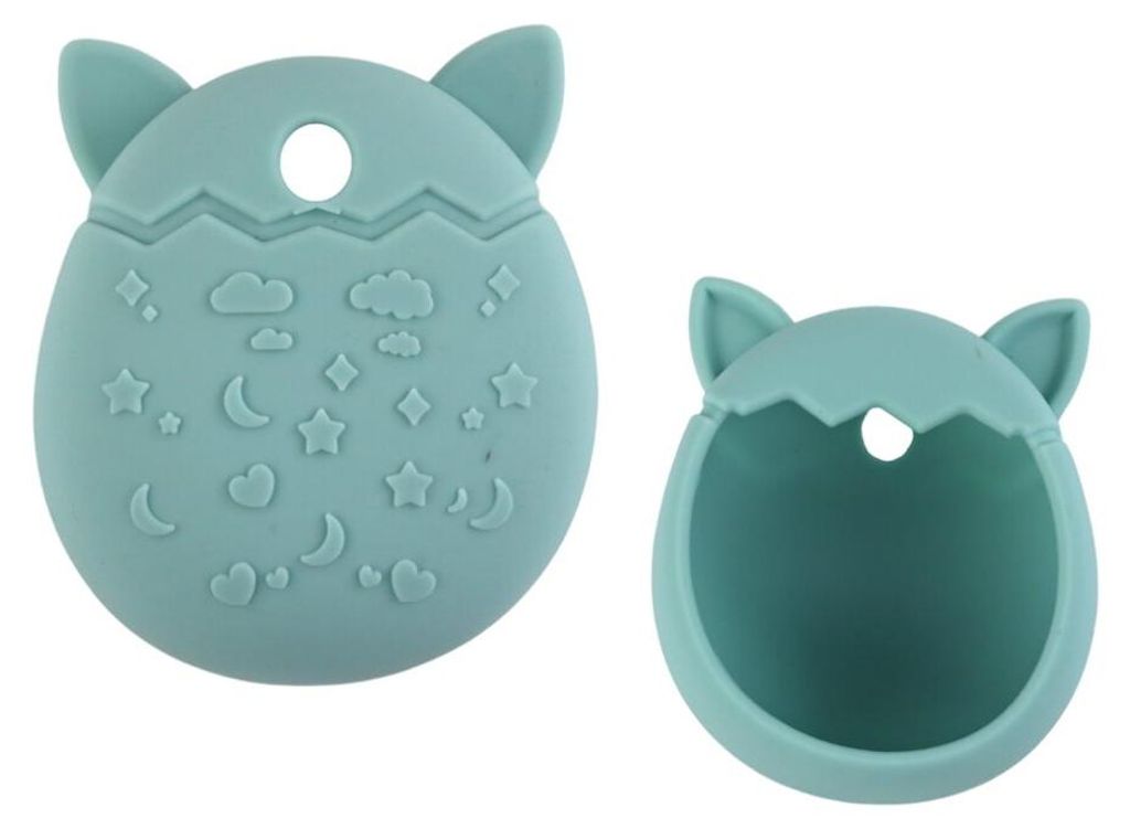 Leantoys Tamagotchi Case Türkis Silikonhülle