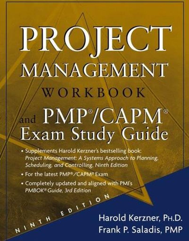 Kerzner, H: WORKBK-PROJECT MGMT & PMP/CAPM
