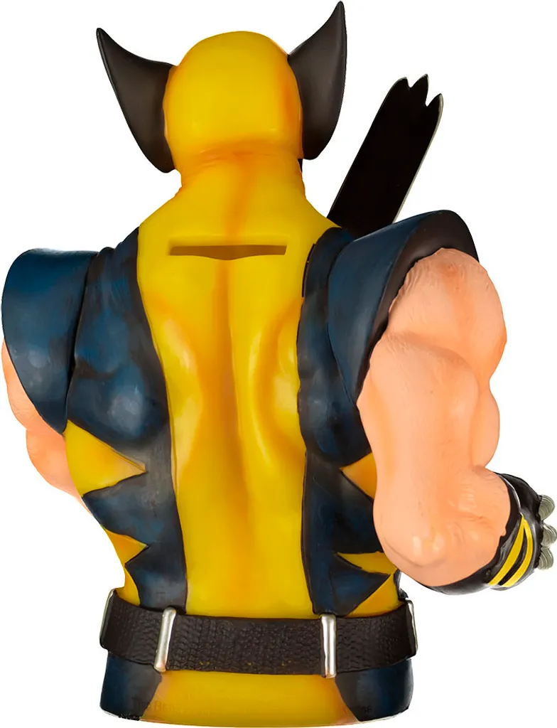 Tirelire Marvel Wolverine 20 cm Design Incassable et Détails Soignés - 4
