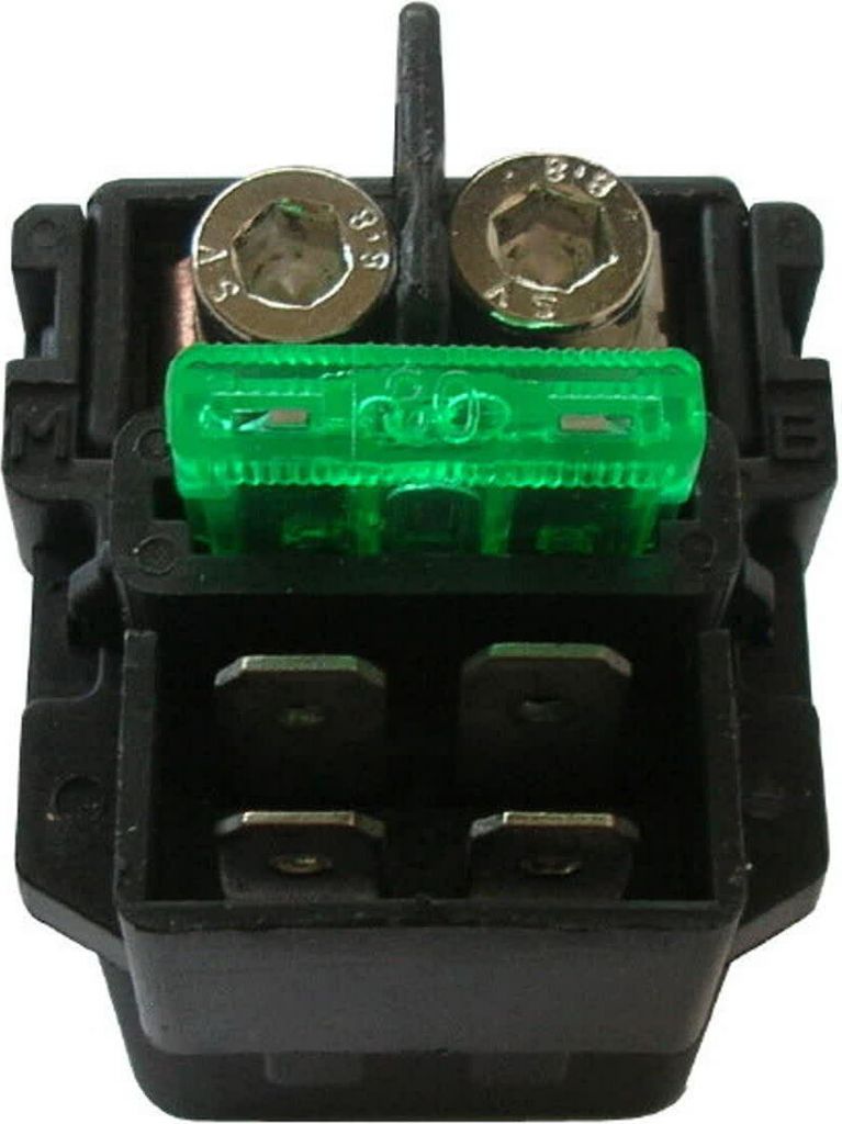 Starterrelais Sgr 12V/150A 4 Faston 30A mit Sicherung