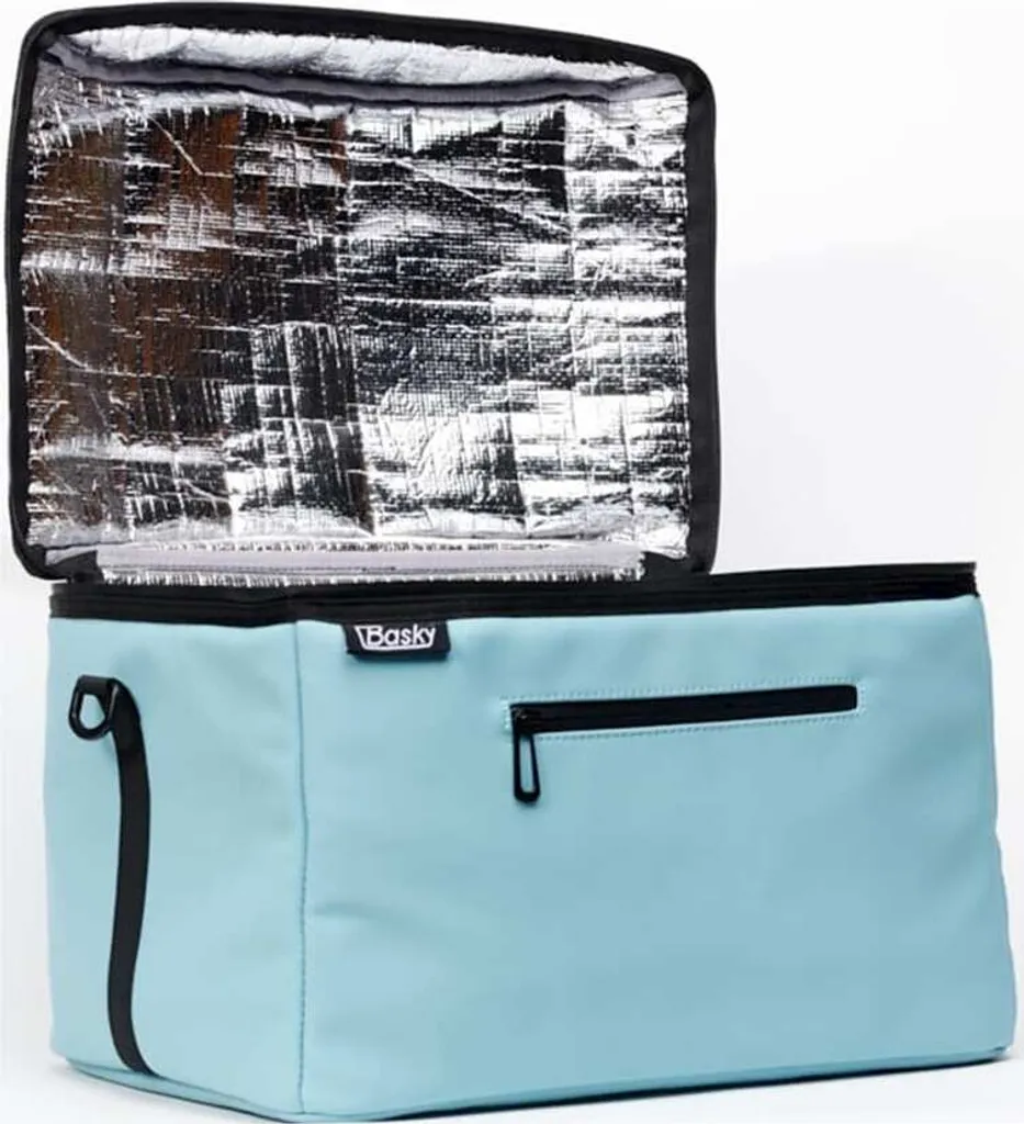 Basky Cool Bag Mint - Borsa Termica 42L Impermeabile per Bici