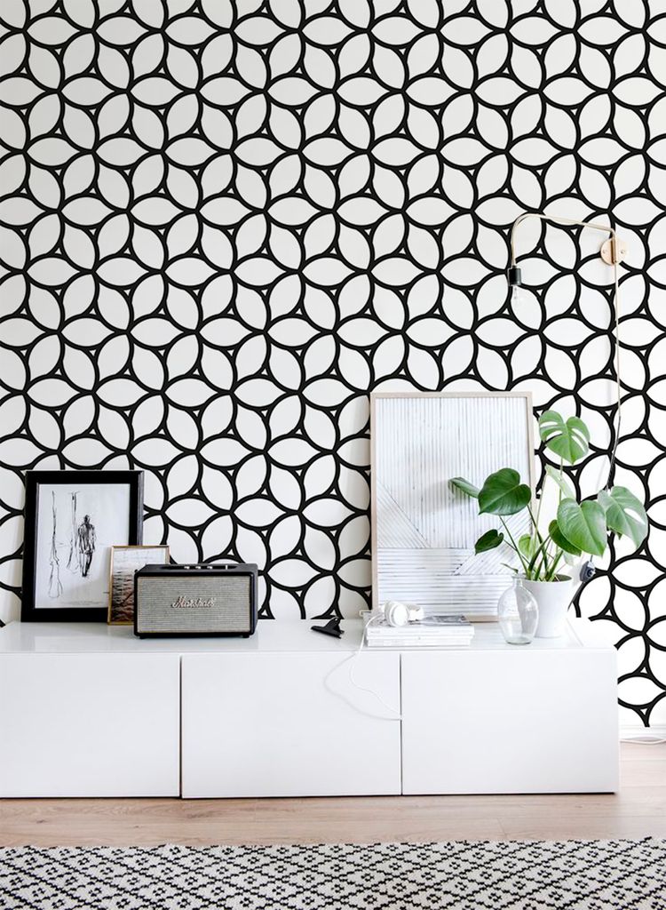 Coloray Fototapete 416x254 cm Latextapete Magicstick - Geometrische Formenform