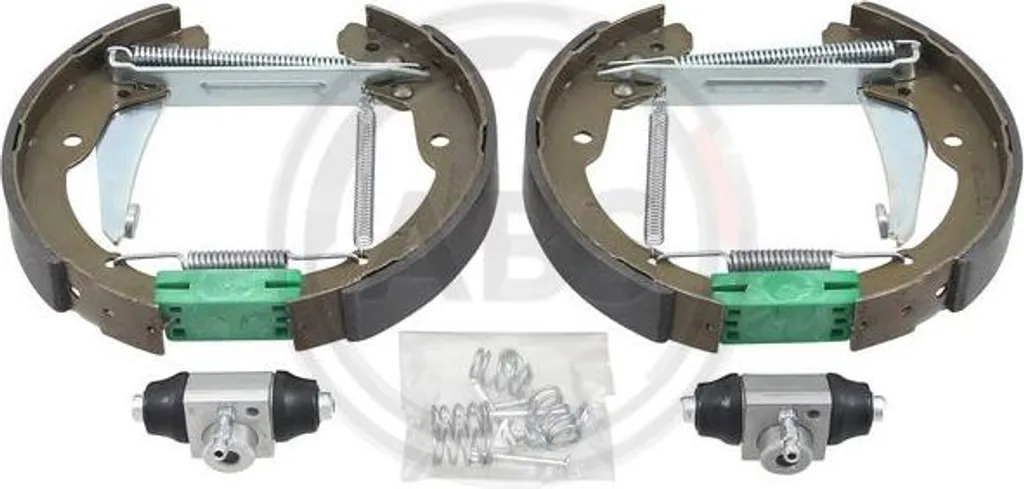 A.B.S. 111541 Set ganasce freno OE compatibile con Passat 35I, Caddy, Octavia, Inca