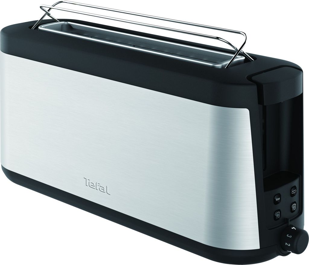 TEFAL Grille-pain TL4308 Element Fente longue 1000W acier Image du produit 
