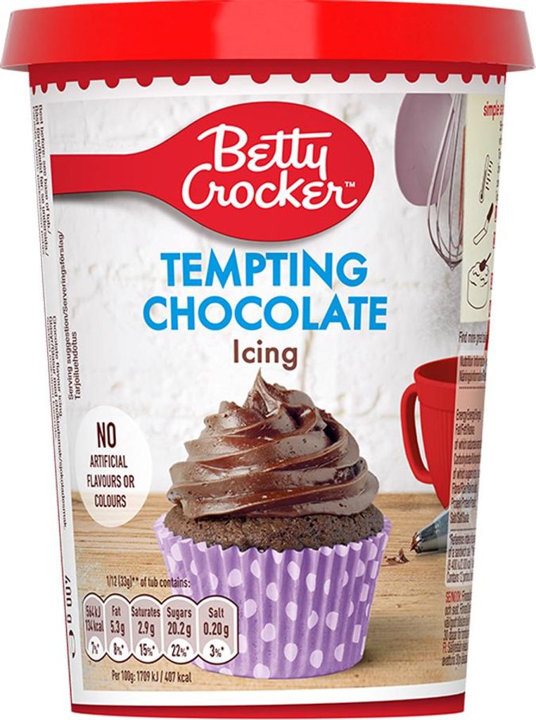 Betty Crocker Glassa al cioccolato tentatrice 400g Immagine del prodotto 