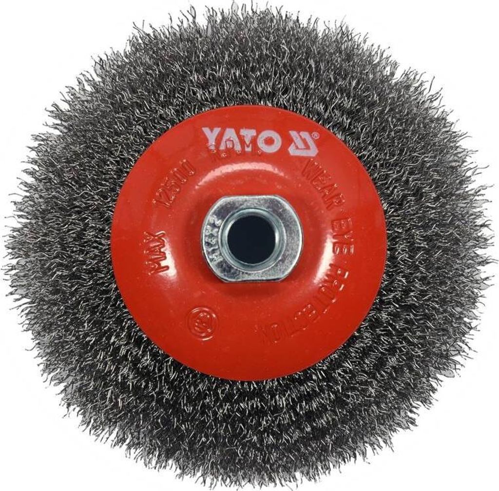 Yato YT-47612 Bürste und Rad de Draht 12,5 cm 1 Stück(e)