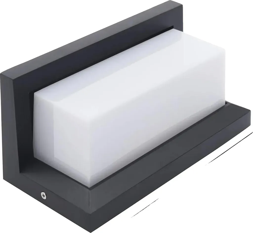 Luminaire mural extérieur LED étanche blanc 20W pour terrasse et jardin