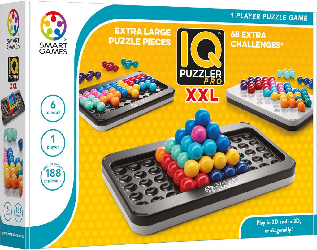 SMART GAMES IQ Puzzler Pro XXL Jeu de casse-tête à partir Image du produit 