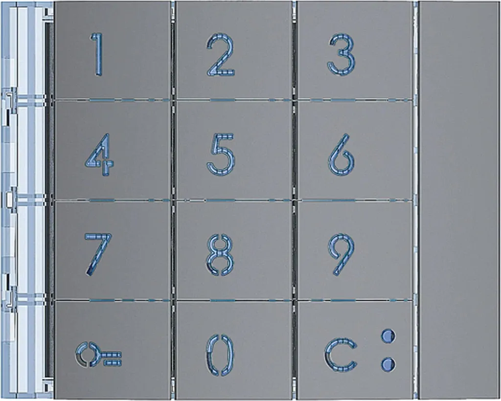 Module Clavier Allstreet BTICINO pour Contrôle d'Accès de Résidence
