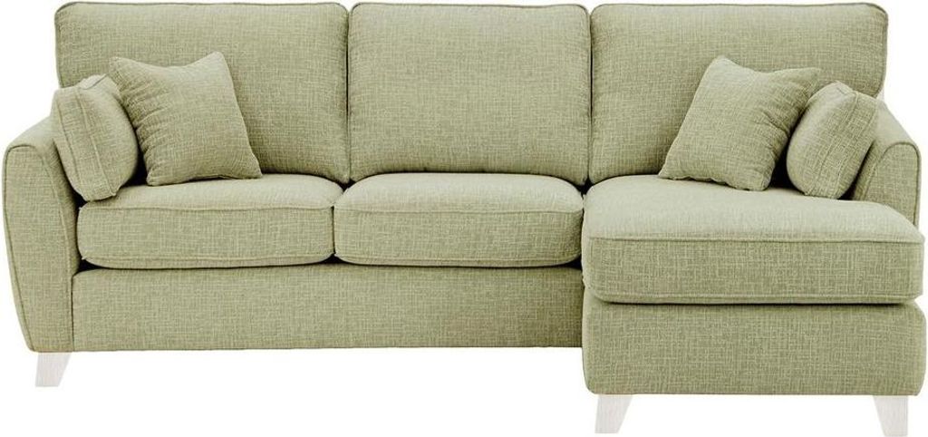 Rechtsseitiges Ecksofa James-Vitolini 337-0708-white