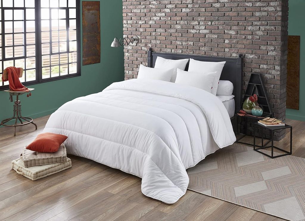DODO Couette Bettdecke Arizona, leicht, Polyester, weiß, 140/200