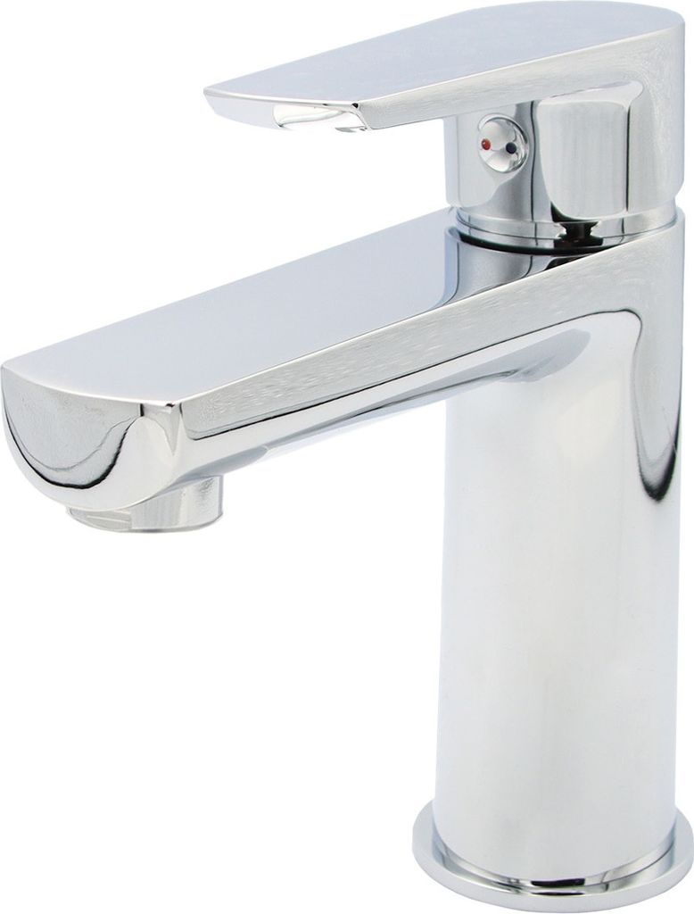 Einhebel Waschtischarmatur "Rosenstein" mit Anschluss-Set Wasserhahn Mischbatterie Einhebelmischer Armatur