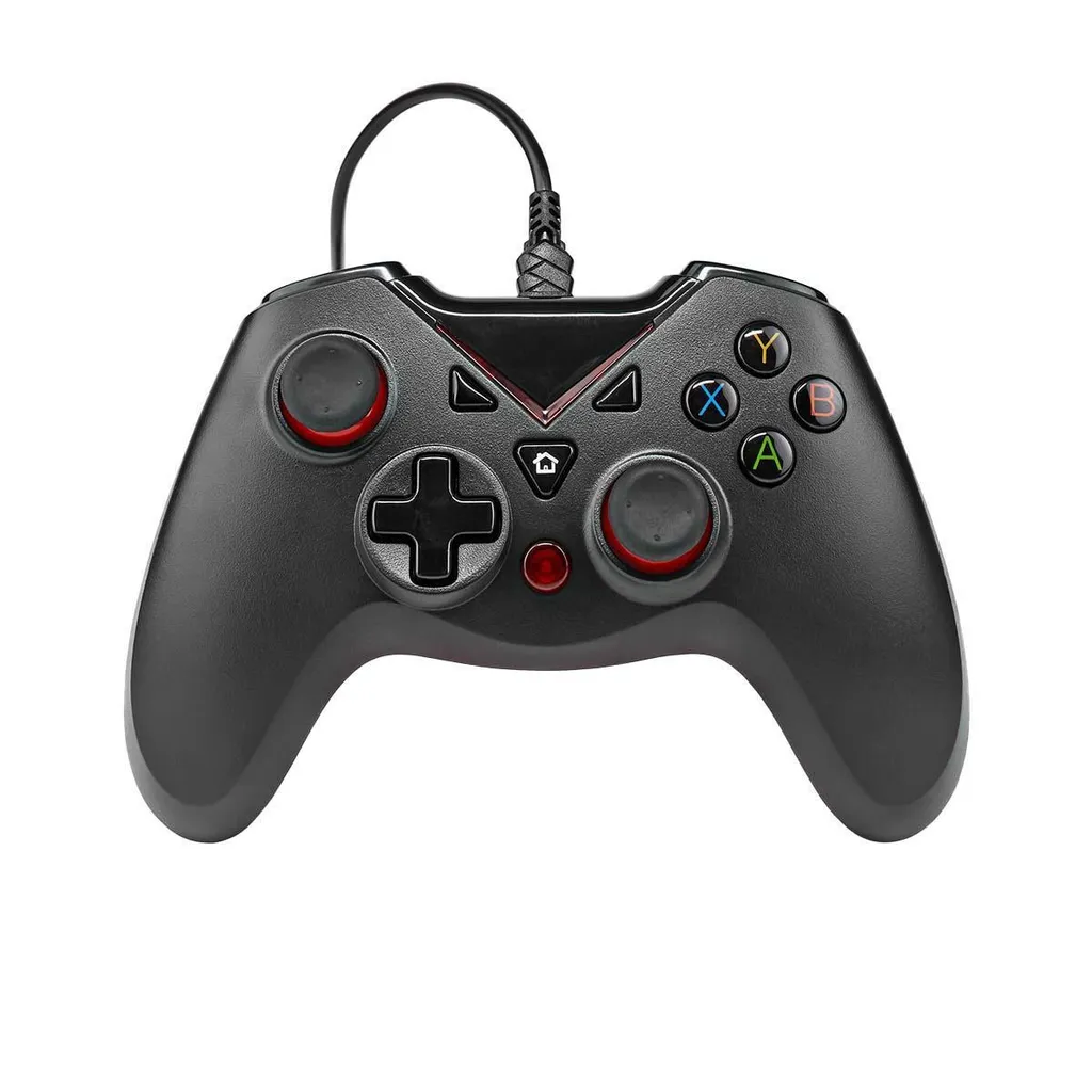 Joypad Nedis per PC con Vibrazione | Controller USB 12 Pulsanti Nero
