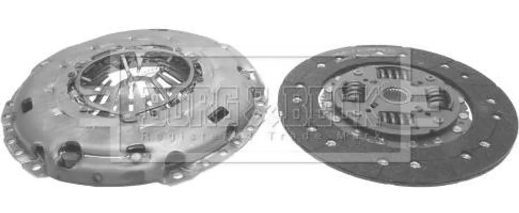 Kit embrayage OE 2052K6 haute qualité Borg & Beck HK2280 - SUVs 4007/Outlander