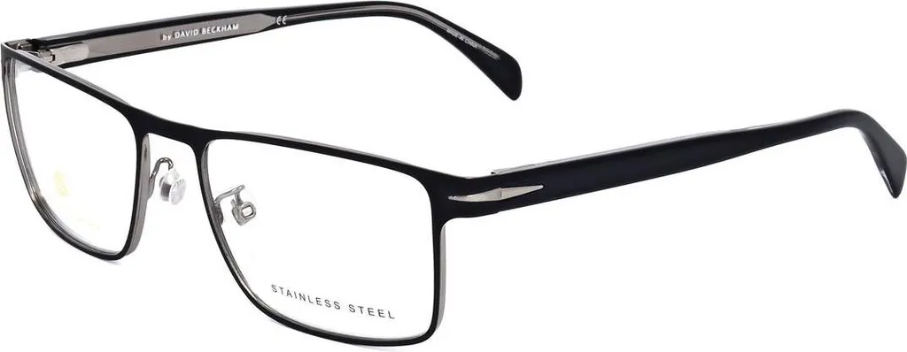 Lunettes Homme David Beckham DB 1067 : Finition Noir Mat Anti-Reflets