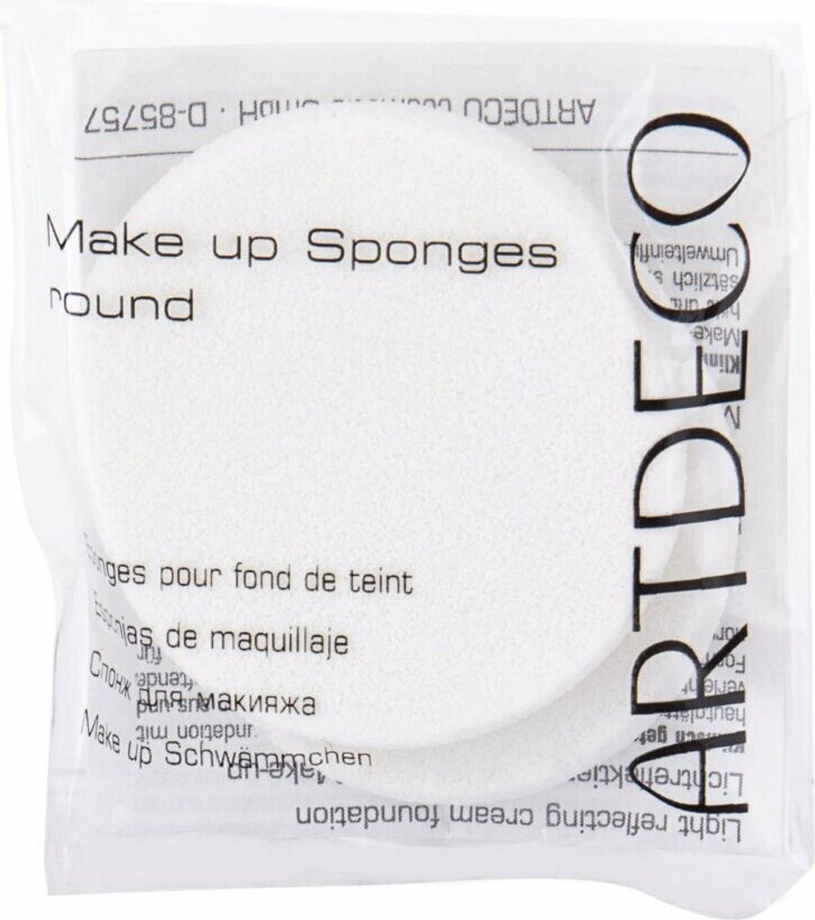 Artdeco Makeup Sponge Round 2 Pieces