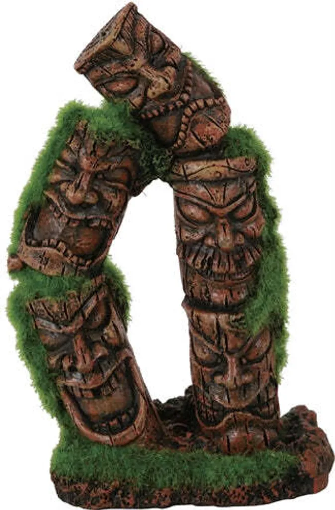 Zolux KiPouss Totem Doppio 13.8cm | Decorazione con Semi Glossostigma